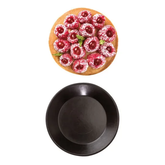 12 moules à tartelettes Exoglass MATFER ronds unis 10cm