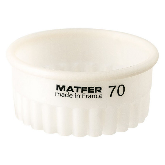 Découpoir Exoglass MATFER cannelé rond - 5 tailles