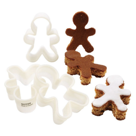 Découpoir Exoglass MATFER Gingerbread man 11x7.8x3.5cm