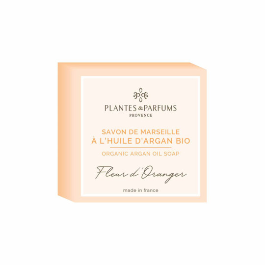 Savon de Marseille PLANTES & PARFUMS à l'huile d'Argan 100g - 3 parfums