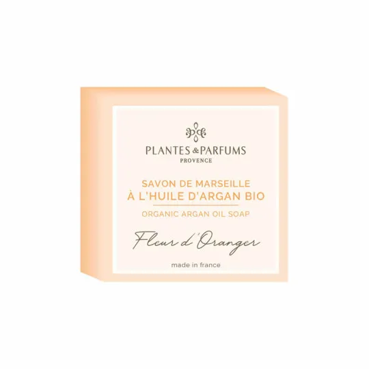 Savon de Marseille PLANTES & PARFUMS à l'huile d'Argan 100g - 3 parfums