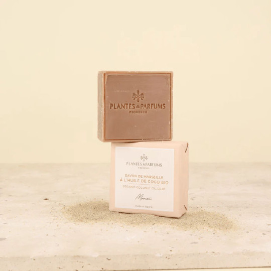 Savon de Marseille PLANTES & PARFUMS à l'huile de coco 100g Monoï