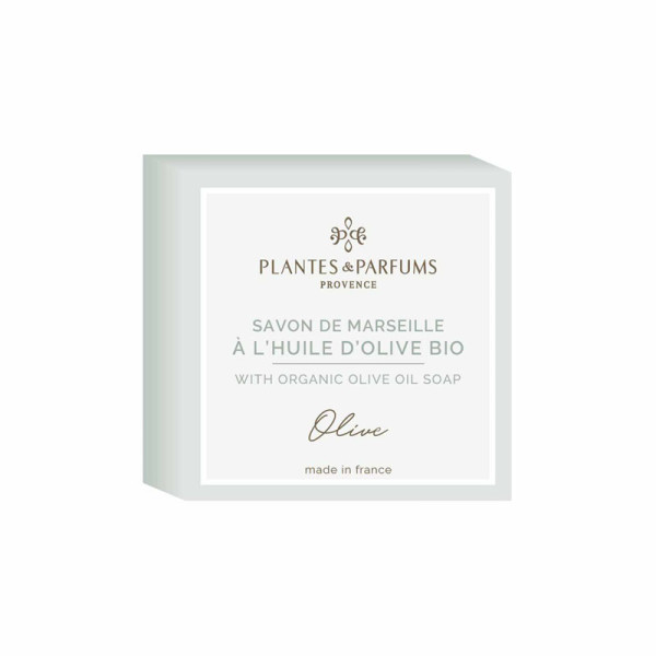 Savon de Marseille PLANTES & PARFUMS à l'huile d'Olive 100g - 2 parfums