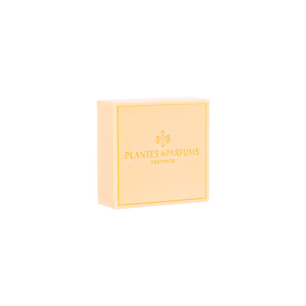 Savon de Marseille PLANTES & PARFUMS à l'huile végétale d'abricot 100g Mandarine