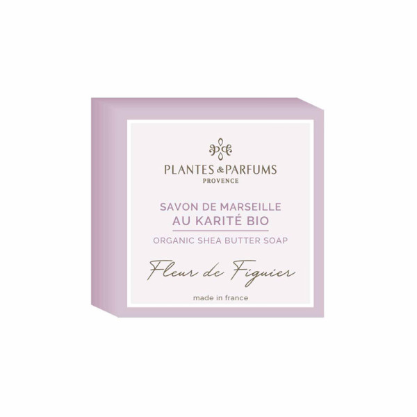 Savon de Marseille PLANTES & PARFUMS au karité 100g - 3 parfums