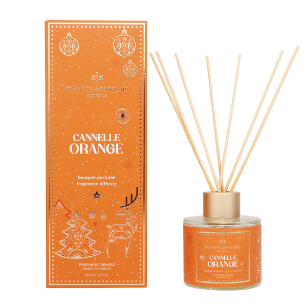 Bouquet parfumé PLANTES & PARFUMS 100ml Collection de Noël - 6 parfums