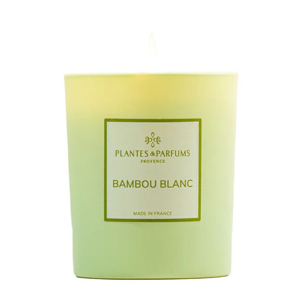 Bougie parfumée végétale PLANTES & PARFUMS 180g Les Intemporelles - 10 parfums