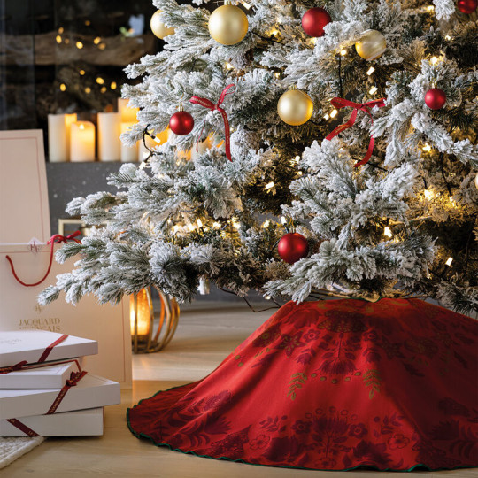 Tapis de sapin Le Jacquard Français Féerie Coton - 2 coloris