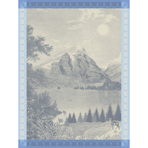 Torchon Le Jacquard Français Altitude Coton 60x80cm - 3 coloris