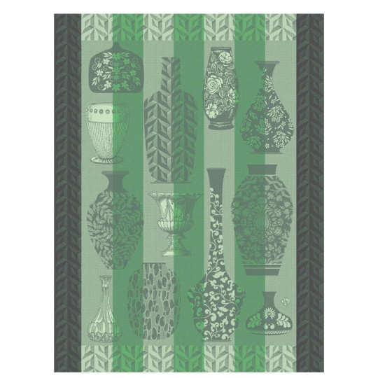 Torchon Le Jacquard Français Poteries Coton 60x80cm - 3 coloris