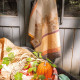 Torchon Le Jacquard Français Potager d'Hiver Coton 60x80cm - 3 coloris