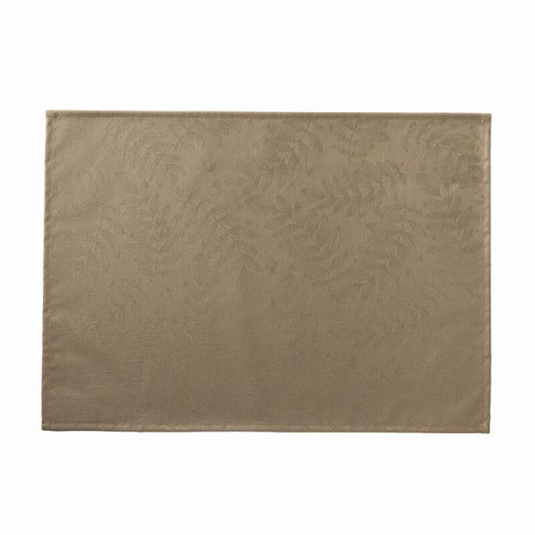 4 sets de table Le Jacquard Français Végétal Mood Coton enduit 50x36cm - 6 coloris