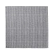 4 serviettes de table Le Jacquard Français Empreintes Rayures Coton 50x50cm - 2 coloris