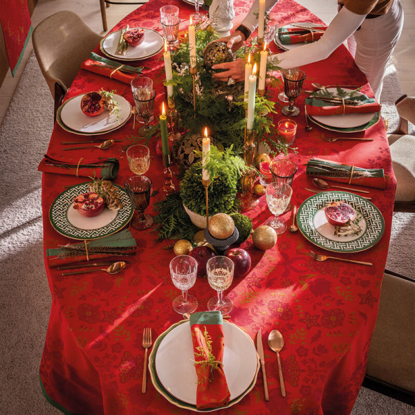 Nappe Le Jacquard Français Féerie Coton - 2 coloris 5 tailles