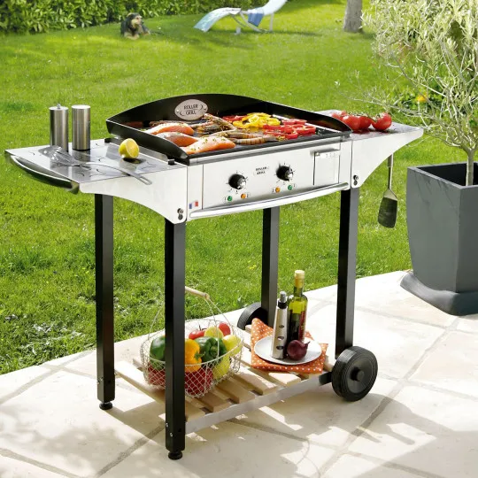 Plancha desserte 600 electrique Roller Grill