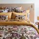 2 taies d'oreiller Le Jacquard Français Panache de Fleurs Coton - 4 dimensions