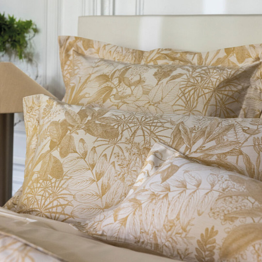 2 taies d'oreiller Le Jacquard Français Bois Dormant Coton - 4 dimensions
