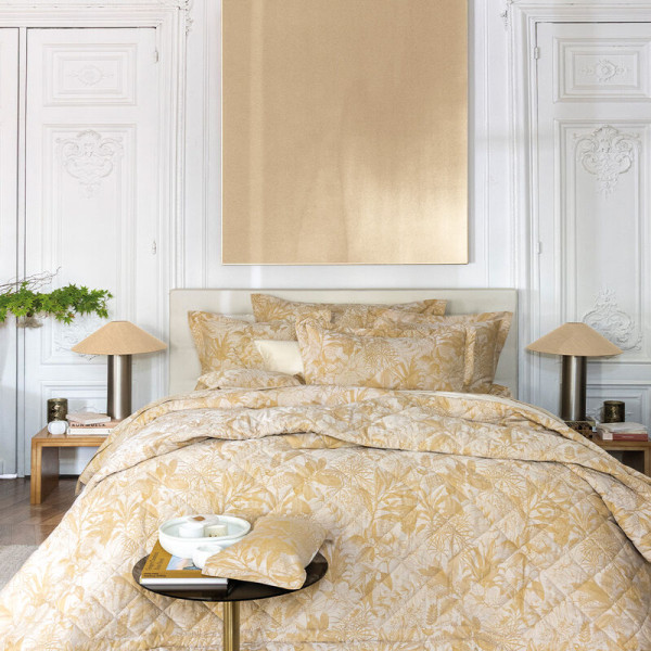 2 taies matelassées Le Jacquard Français Bois Dormant Coton - 4 dimensions
