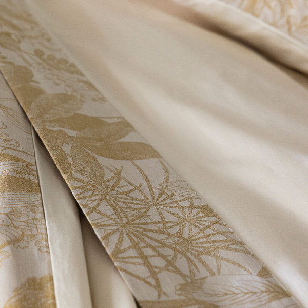 Drap plat Le Jacquard Français Bois Dormant - 2 tailles