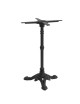 Pied pour table bistrot BISTRO fixe en fonte noir - 2 tailles