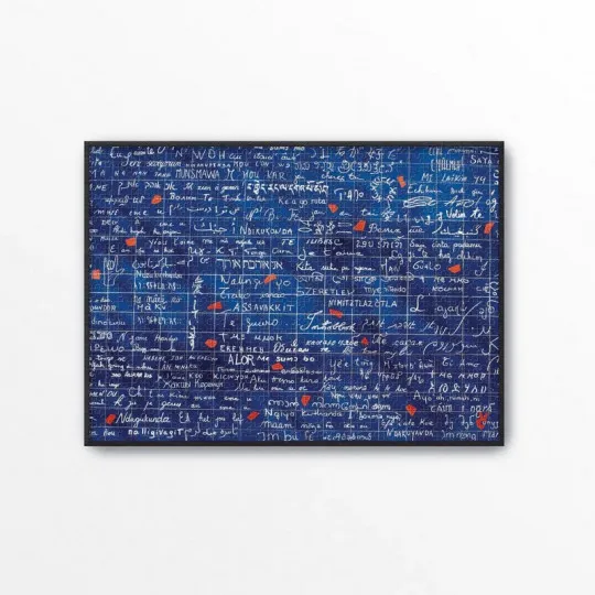 Puzzle PIECE & LOVE Je t'aime 1000 pièces 68x49cm