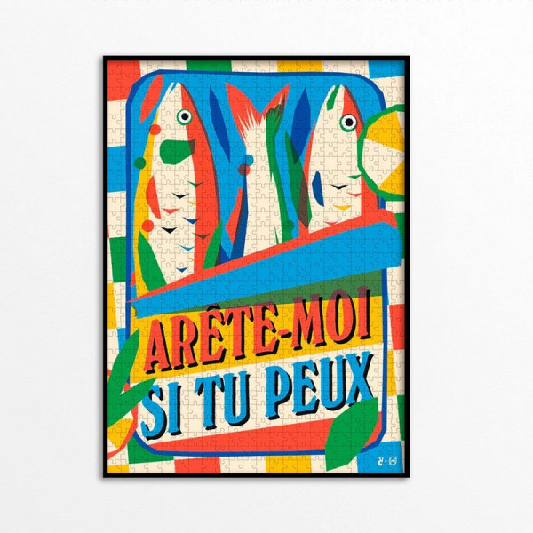 Puzzle PIECE & LOVE Arête-moi si tu peux 1000 pièces 68x49cm