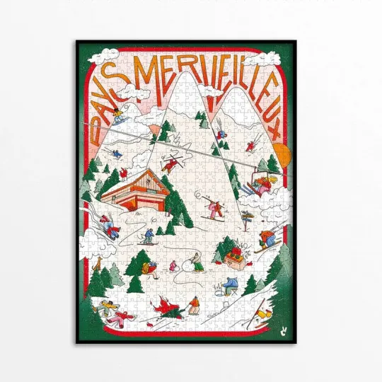 Puzzle PIECE & LOVE Planté de baton 1000 pièces 68x49cm