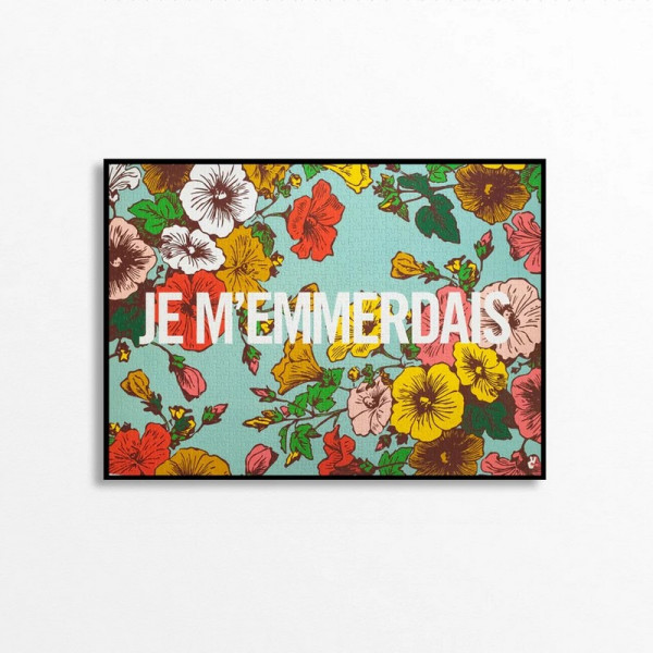 Puzzle PIECE & LOVE Je m'emmerdais 1000 pièces 68x49cm