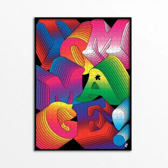 Puzzle PIECE & LOVE Dommage 1000 pièces 68x49cm