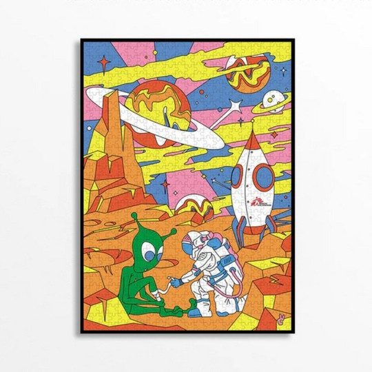 Puzzle PIECE & LOVE Space doc 1000 pièces 68x49cm