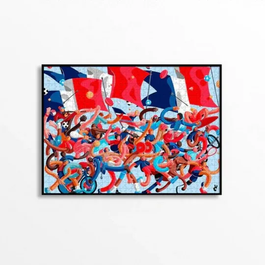 Puzzle PIECE & LOVE 2024 Jeux olympiques 1000 pièces 68x49cm