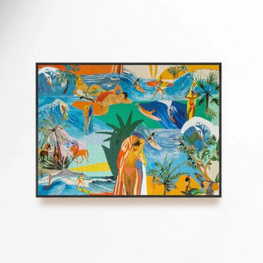 Puzzle PIECE & LOVE Surf 1000 pièces 68x49cm
