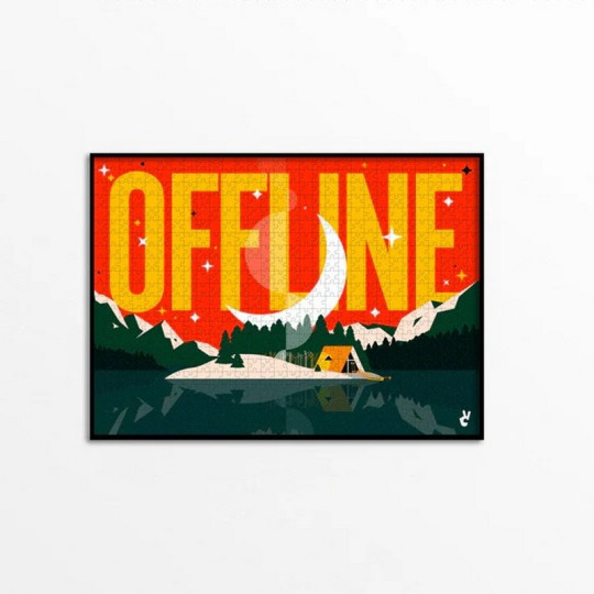 Puzzle PIECE & LOVE Offline 1000 pièces 68x49cm