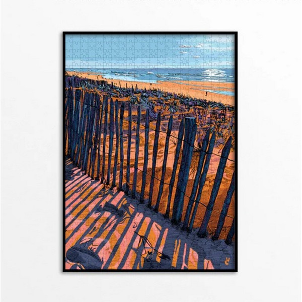 Puzzle PIECE & LOVE Walk don't run 1000 pièces 68x49cm