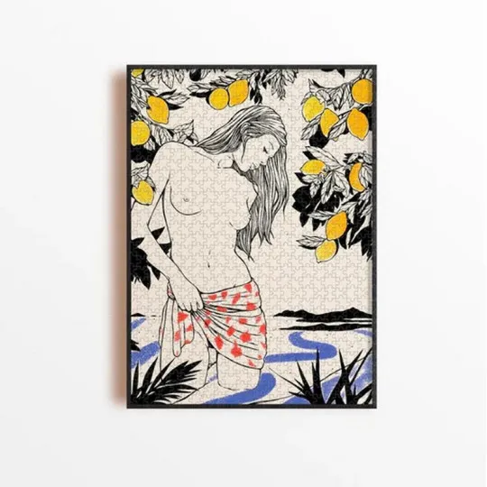 Puzzle PIECE & LOVE Juillet 1000 pièces 68x49cm