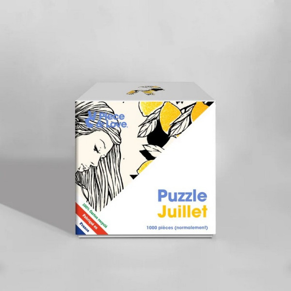 Puzzle PIECE & LOVE Juillet 1000 pièces 68x49cm
