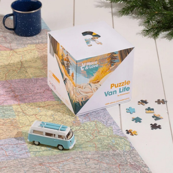 Puzzle PIECE & LOVE Van life 1000 pièces 68x49cm