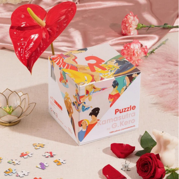 Puzzle PIECE & LOVE Kamasutra 1000 pièces 68x49cm