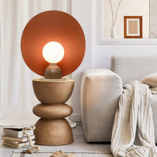 Lampe à poser UN AUTRE REGARD Panaréa PM avec ampoule - 4 coloris