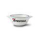 Bol breton revisité PIED DE POULE Amoureux en faïence 12cm 30cl