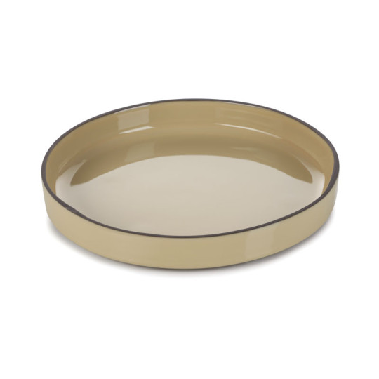 Assiette gourmande 23cm Caractère REVOL PORCELAINE - 6 coloris