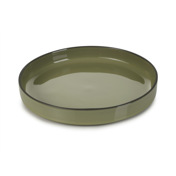 Assiette gourmande 23cm Caractère REVOL PORCELAINE - 6 coloris