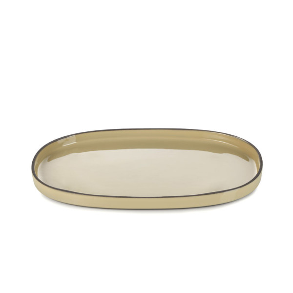 Assiette ovale 35cm Caractère REVOL PORCELAINE - 6 coloris
