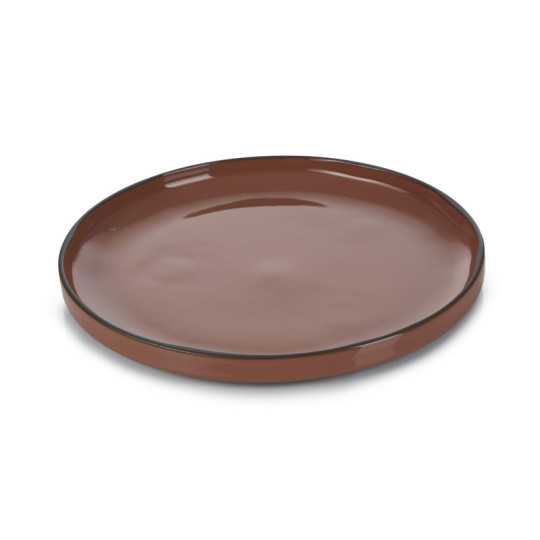 Assiette à dessert 21cm Caractère REVOL PORCELAINE - 6 coloris