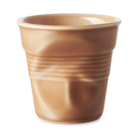 Gobelet à cappuccino 18cl Froissé REVOL PORCELAINE - 15 coloris