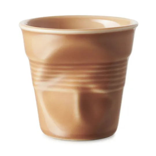 Gobelet à cappuccino 18cl Froissé REVOL PORCELAINE - 15 coloris