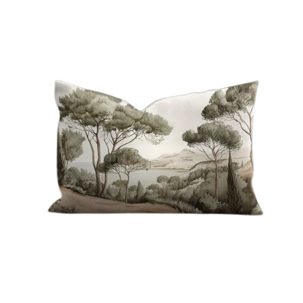 Coussin velours Liouquet PODEVACHE rectangulaire 40x60cm