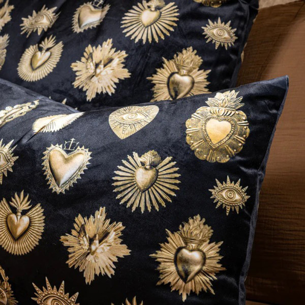 Coussin velours St Emilion PODEVACHE rectangulaire 40x60cm