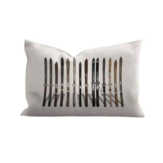 Coussin velours Bettmeralp PODEVACHE rectangulaire 40x60cm