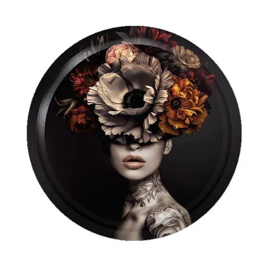 Plateau Floralia PODEVACHE rond 39cm